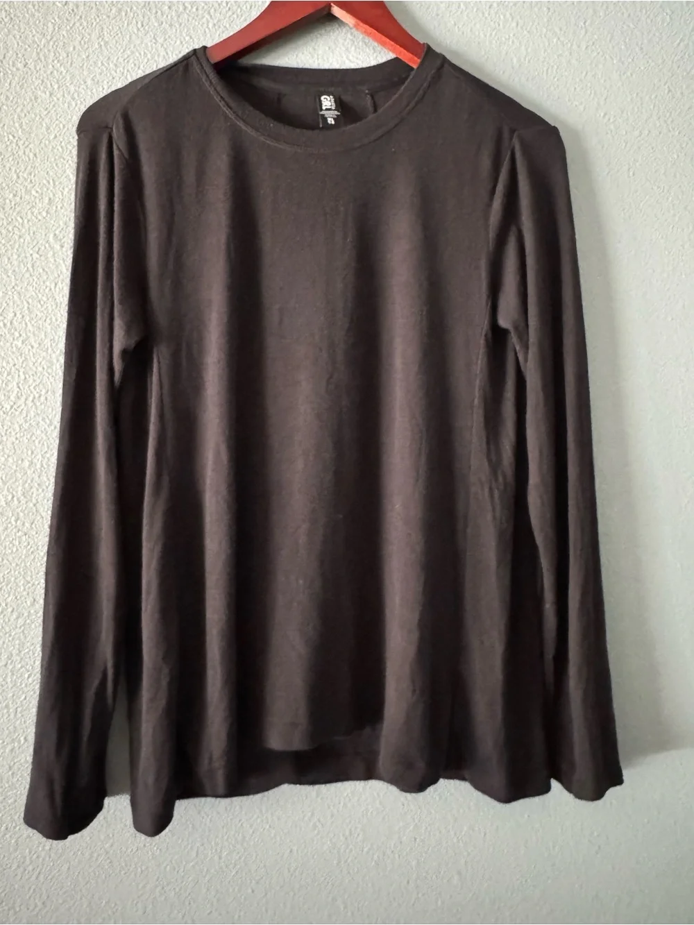 Athleta Girl Black Ribbed Crewneck Top - Picture 1 of 8